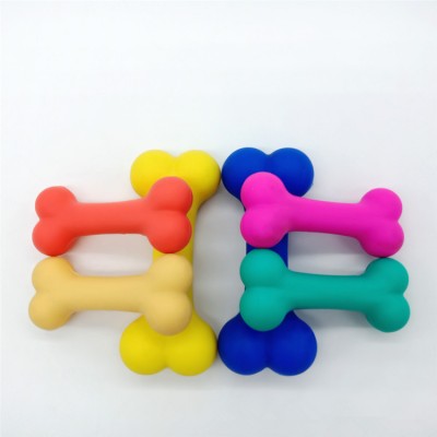 silicone rubber dog bone chew toy